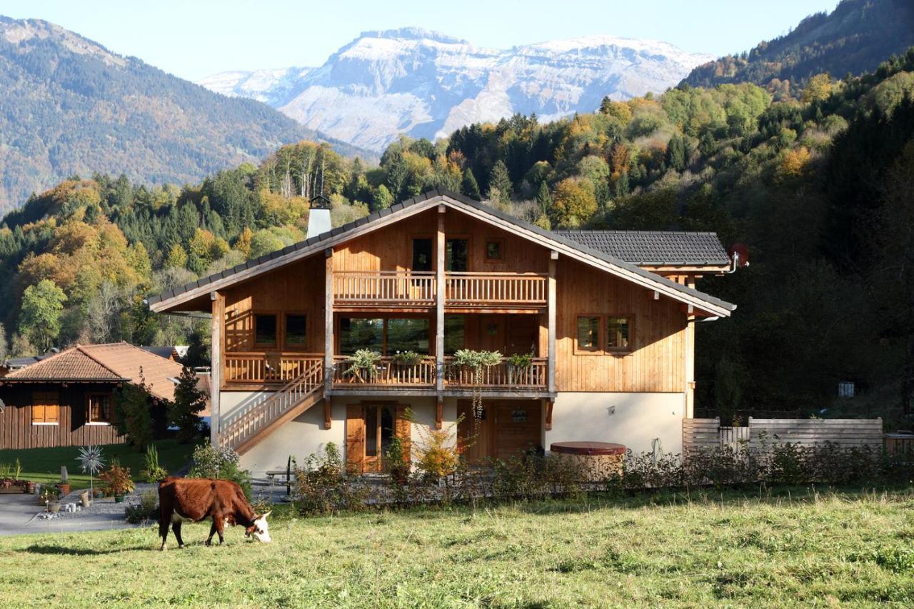 Chalet Brio Samoens Bagian luar foto